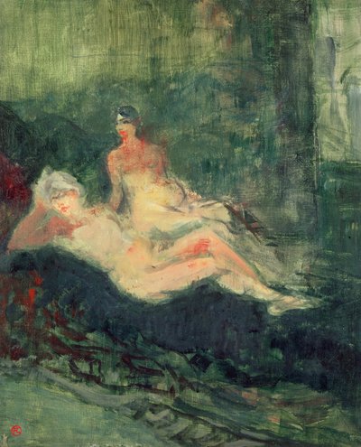 Messalina, (szczegóły dodatków), 1900 autorstwa Henri de Toulouse Lautrec